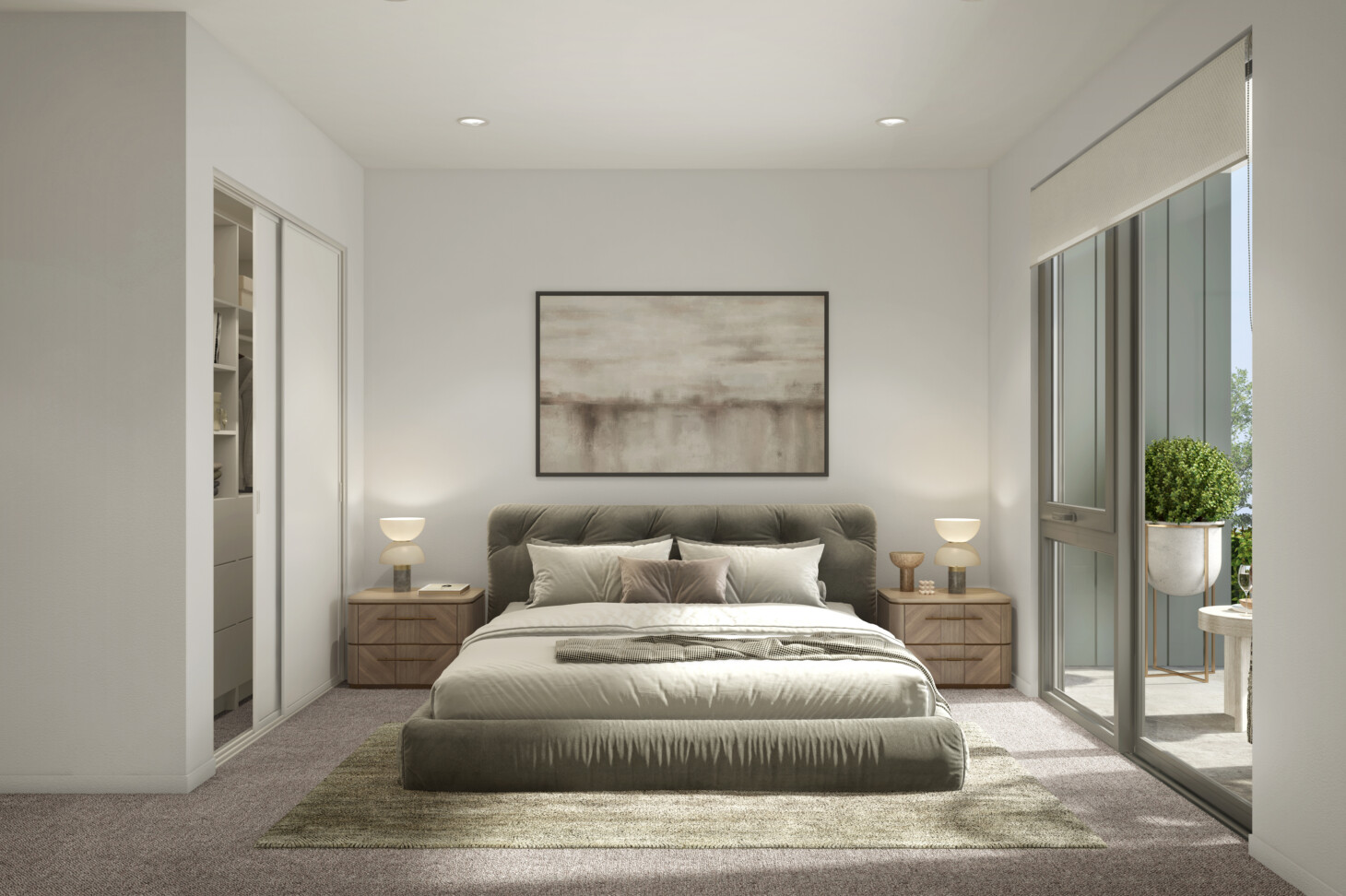 Vivid Living Karaka Villa 31 34 typology Bedroom Scheme 2