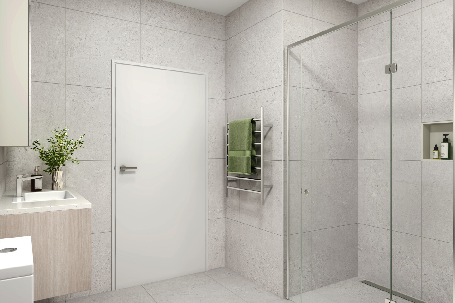 Vivid Living Karaka Villa38 39 typology Bathroom Scheme 2