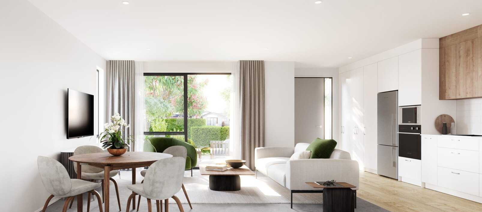 1 bed living